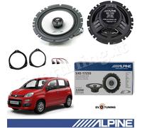 Set 2 Haut Parleur Haut-Parleurs ALPINE pour Ford Kuga 17cm 2 Voies Coaxiales