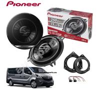Kit 2 Haut-Parleurs Pioneer TS-G1320F Arrière Pour Opel Vivaro A Depuis 2001
