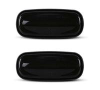 Recambo Clignotants latéraux à LED pour Land Rover Discovery 2 | Freelander 1 | Defender | Noir