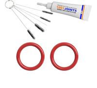 KIT 2 JOINTS 16MM ENTRETIEN CENTRALE VAPEUR BOUCHON RÉSERVOIR | FER A REPASSER REMPLACEMENT COMPATIBLE AVEC TEFAL LAURASTAR STEAMAX OPTIMI MAGIC ETC…