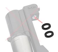 Kit 2 joints toriques D'étanchéité pour SodaStream Brita Crystal Soda-Club | Joint torique pour machine à eau pétillante - pour Watermaxx, MySodaPop et Spudelino - joint bleu pour cylindre de CO2.