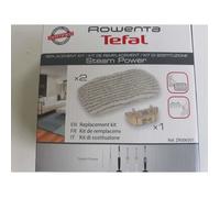 KIT 2 LINGETTES+CARTOUCHE POUR BALAI VAPEUR STEAM POWER ROWENTA ZR006501