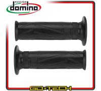 Kit 2 Manopoles Domino Yamaha Style On Road Universali Ouvertes Noir 120 mm