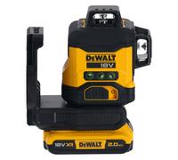 Kit 2 outils 18 V 2 Ah - support mural, cible, 2 batteries 18 V, chargeur, TSTAK - DCK2095D2T-QW - DEWALT