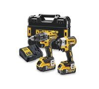 Kit 2 outils 18V : Perceuse -visseuse COMPACT (DCD791) + Visseuse à chocs (DCF887) DEWALT DCK268P2T