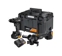 Kit 2 outils McLaren visseuse + meuleuse 2x 18V 5Ah Dewalt