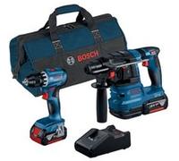 Kit 2 outils sans fil Bosch professionnal 18V 2X4 Ah Lithium-Ion