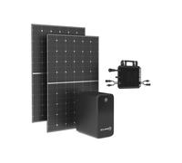 Kit 2 panneaux solaires Plug and Play + batterie de stockage - 850 W - LUMINOSER