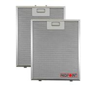 Kit 2 pièces. Filtre aluminium pour hotte Best 239 x 298 x 9 mm.