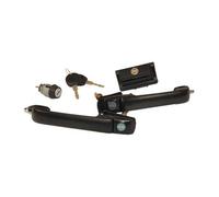 Kit 2 poignées de portes avant avec le neiman et la serrure de coffre TOPRAN pour VW Golf 3 Berline 2 portes