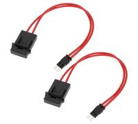 Kit 2 Porte-Fusible Micro 2 32 V 5 A 16 Wag pour Modif Auto Boîtier Fusibles ACC Rallonge Alim Connecteur-Fusible