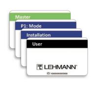 Kit 2 pour serrure électronique - Captura - cartes programmation LEHMANN