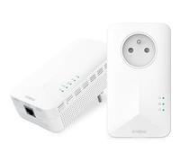 KIT 2 PRISES WIFI 1000MB PRISE FILTREE
