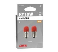 Kit 2 Pz Lampes 12V Lampe Sphérique - RY10W - 10W - BAU15S Orange