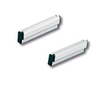 Kit 2 rallonges de rail 10 cm pour rail de fixation lit