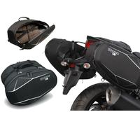 Kit 2 Sacoches Latérales SHAD E-48 noir, E-48, 52L HONDA CB600F Hornet