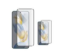 Kit 2 Verre Trempé À Coque Complète Premium PHONECARE Pour Honor X9d - Transparent/Noir