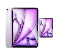 Kit 2 Verre Trempé À Couverture Complète Premium Phonecare Compatible Avec Apple Ipad Air 11 (2024) - Transparent