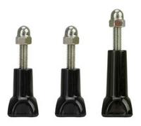 Kit 2 Vis à Molettes Courtes + 1 Longue / Knob Screw Bolt pour GoPro 4/3+/3/2/1 Accessoire Go Pro G