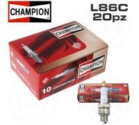 Kit 20 Bougies Champion L86C = NGK B6HS P86M VESPA 50 Spécial R L N PK S XL V N