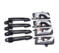 Kit 2006-2008 Poignée De Porte Extérieure Et Intérieure, Avant, Arrière, Gauche, Droite, Pilote, Passager, Pour Hyundai Sonata, 2,4 L, 3,3 L, 2006, 2007, 2008, 2009 "Nipseyteko