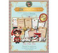 KIT 24 GIORNI DELL'ELFO DEL NATALE:: Istruzioni, Attestati, Scherzetti ed Attività per il tuo Elfo DA RITAGLIARE per rendere unico il natale dei vostri bimbi.