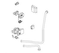 Kit 2ème circuit vanne basse température pour chaudière fioul - ATLANTIC - 074604