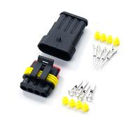 Kit 2SEts Kit 1/2/3/4/5/6 Pins Way Super Seal Sceau de fil électrique Connecteur Connecteur compatible avec le faisceau de voiture Prise de scellage automatique avec broches (Color : 4P 2Ssts)