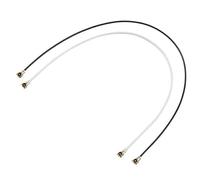 Kit 2x antenne interne pour Samsung Galaxy A22 5G (SM-A226B) cable coaxial nappe reseaux Wifi GSM flex noir blanc