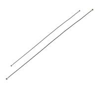 Kit 2X antenne Interne pour Xiaomi Redmi Note 10 5G (M2103K19G, M2103K19C) Cable coaxial Nappe reseaux WiFi GSM Flex Noir