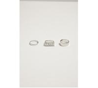 Kit 3 bagues Mister Tee - argent S/M