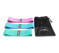Kit 3 Bandes Élastiques Musculation en Tissu Fabric Bands - Marbo Sport