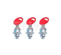 KIT 3 BARILLETS SERRURES 2 CLES POUR TOP CASES VALISES SH23 SH35 SH36 SHAD - 200062R