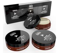 Kit 3 Baumes Barbe N°1/2/3 Aux Huiles 100% Naturelles 3x30ml -Fabriquée En France- Nourrit, Hydrate, Structure. À Base De 2 Cires, 2 Beurres, 5 Huiles Végétales, 2 Huiles Essentielles, V[Z2184]