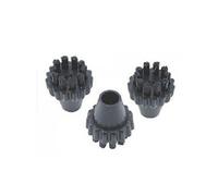 Polti Kit 3 brosses en nylon PAEU0250 pour Vaporetto et Lecoaspira