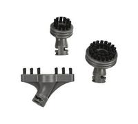 Kit 3 brossettes pour Nettoyeur Balai Vapeur Vaporetto Double Force PAEU0344 HobbyTech compatible SV440 /SV450 / SV460 PTEU0274 Polti