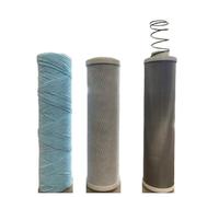 Kit 3 cartouches de rechange pour filtre triplex eau de pluie