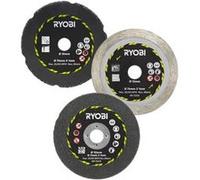 Kit 3 disques pour meuleuse RYOBI - 76 mm - RAKCOT03 G