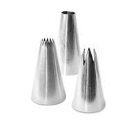 Kit 3 douilles à pâtisserie design - macarons