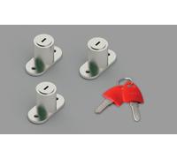 Kit 3 Fiamma Safe Door 98656M157 Kit de cylindres de cylindre de serrure de sécu [EEK: Non applicable]