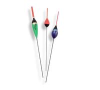 Kit 3 Flotteurs Pêche au Coup Rivière WaterQueen Noir TU