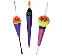 Kit 3 Flotteurs Truite Waterqueen Violet