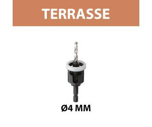 Kit 3 forets spécial terrasse Ø4mm DIAGER