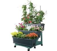 Kit 3 jardinières - ORTO DI BAMA - 80 cm - Vert Vert