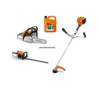 Kit 3 outils (HS 45 + MS 162 + FS 70 C-E) + carburant MotoMix 5L + chaîne tronçonneuse -