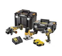 DeWALT DCK329P2T Jeu d'outils a batterie (DCD796+DCG405+DCS335+18V/2x5.0Ah) 2xTstak