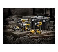 Kit 3 outils XR 18V 5 Ah Li-Ion Brushless - 2 batteries, chargeur, coffret TSTAK - DCK355P2T-QW - DEWALT