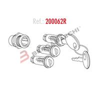 Shad Kit 3 System Top Case Closure Rouge,Argenté