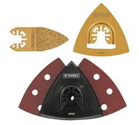 Kit 3 pièces de Lames Oscillantes pour Ponçage