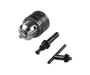 Kit 3 pièces WOLFCRAFT 2649000 clé, mandrin SDS-plus et adaptateur